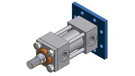 Cilindros Atirantados e Flangeados